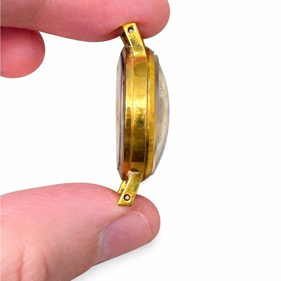 Vintage Slava 17 Jewels USSR Gold Tone Mechanical Watch - Picture 7 of 9